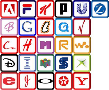 Famous Letter Logo - Five Famous Letter Logos ~ biglope