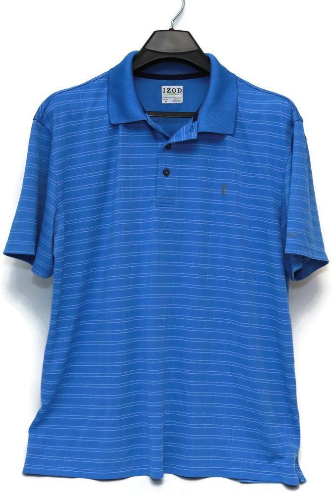 Izod Shirt Logo - Men's IZOD Golf Casual Polo Short Sleeve Shirt IZOD Logo on Front ...