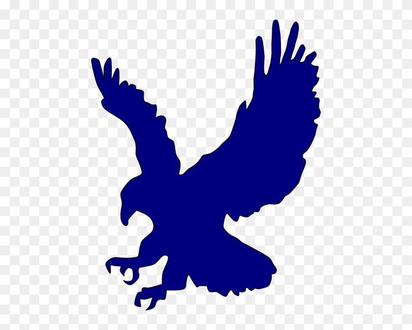 A Bird with a Blue Eagle Logo - Brand Blue Eagle Png Logo - Eagle Silhouette - Free Transparent PNG ...