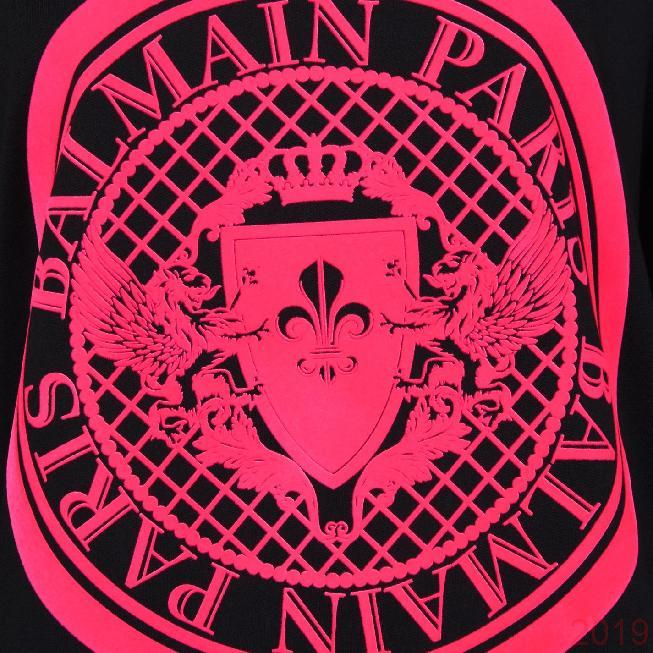 Balmain Coin Logo - Reputation First BALMAIN Coin Logo Long Sleeved Sweatshirt 19p8m5dE0 ...