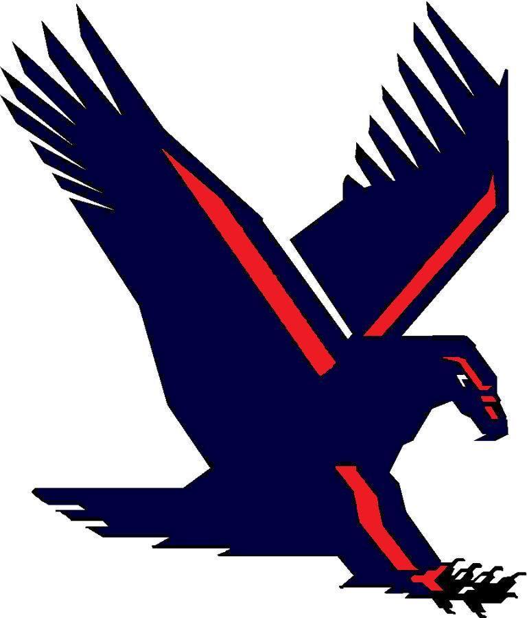 A Bird with a Blue Eagle Logo - Blue eagle Logos