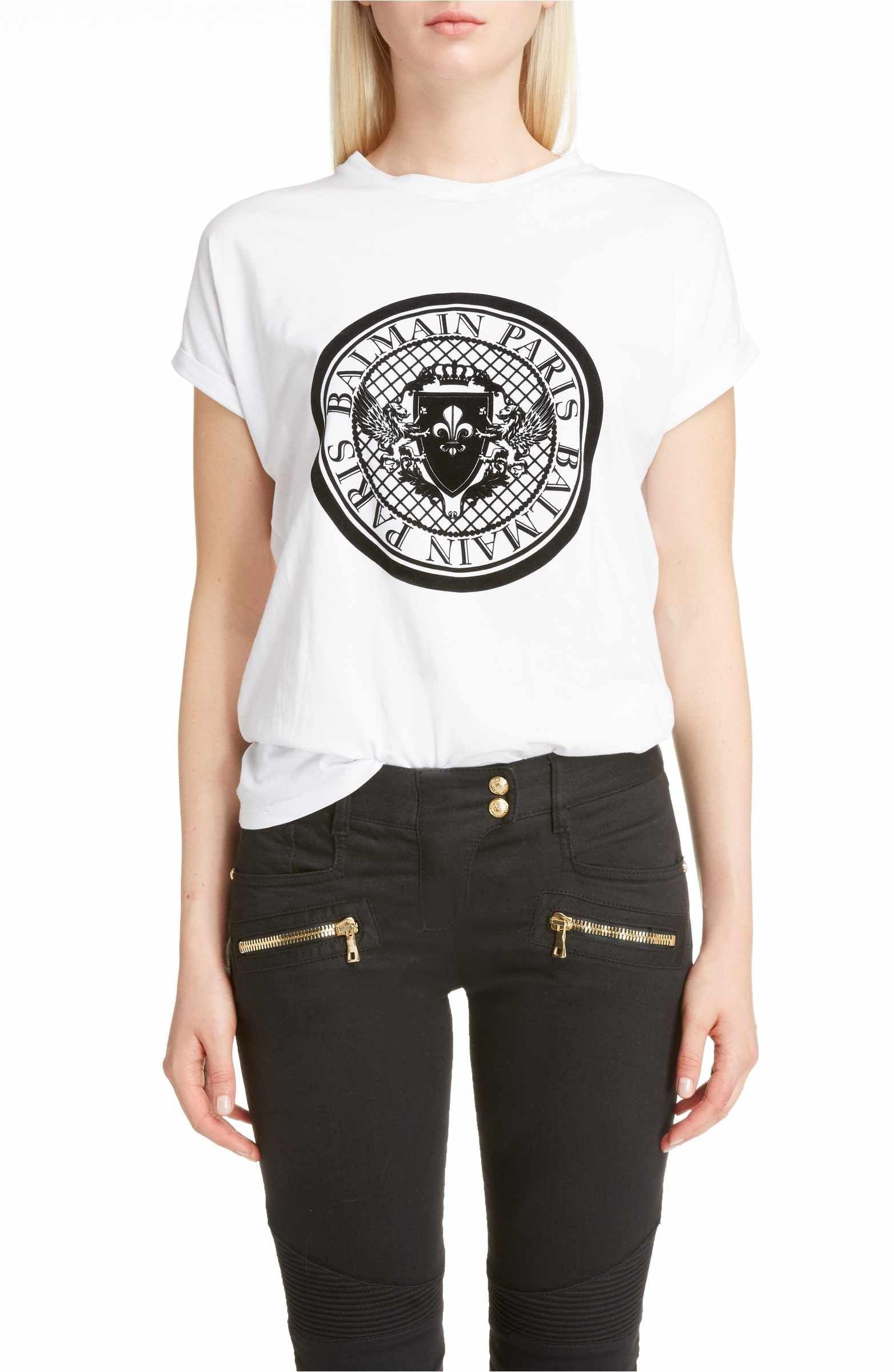 Balmain Coin Logo - Main Image - Balmain Coin Logo Tee | Wantable, Stitch Fix and Trunk ...