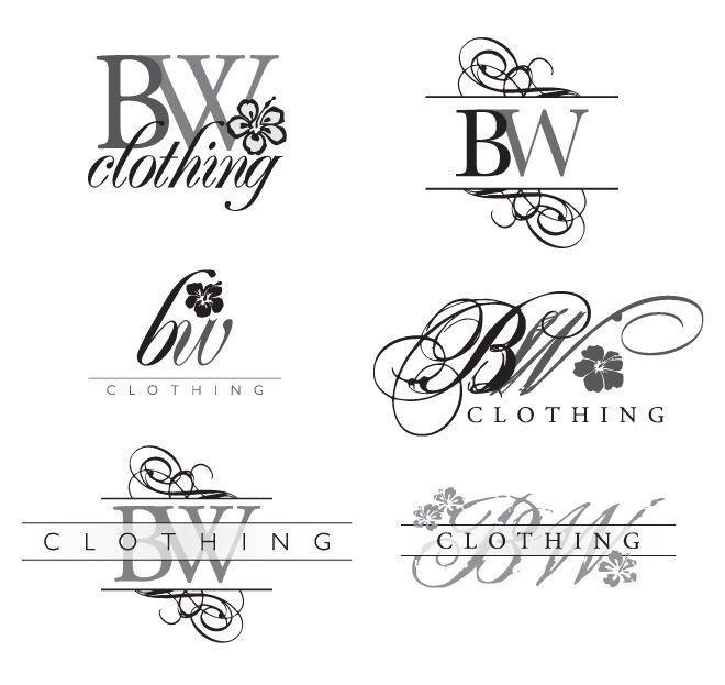 Cool BW Logo - JE Design & Illustration: Logos: BW Clothing