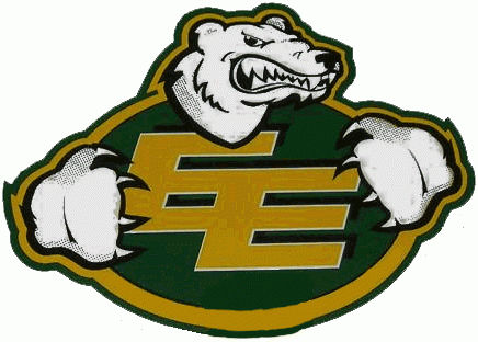 Green and Yellow Football Logo - Edmonton Eskimos Primary Logo Football League CFL