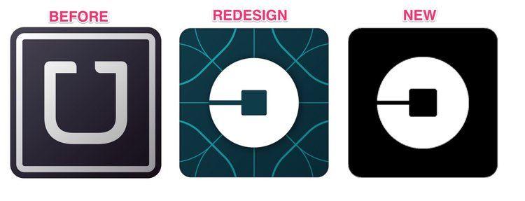 Square App Logo - Uber changes app icon in new app redesign - Business Insider