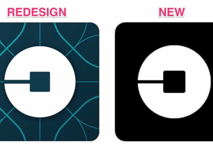 Uber App Logo - Uber changes app icon in new app redesign - Business Insider