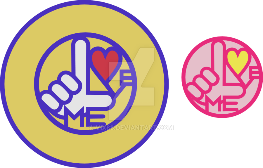 I Love Me Logo - Love ME Section Logo by vix88 on DeviantArt