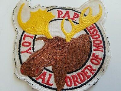 Loyal Order of Moose Logo - PAP LOYAL ORDER of Moose Logo Embroidered Fraternal Patch - $10.00 ...