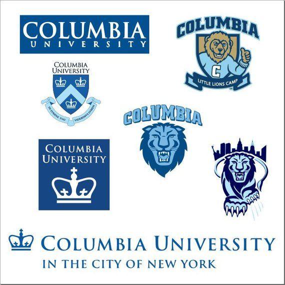 Columbia Lions Logo - State University svg Columbia University svg Columbia Lions | Etsy