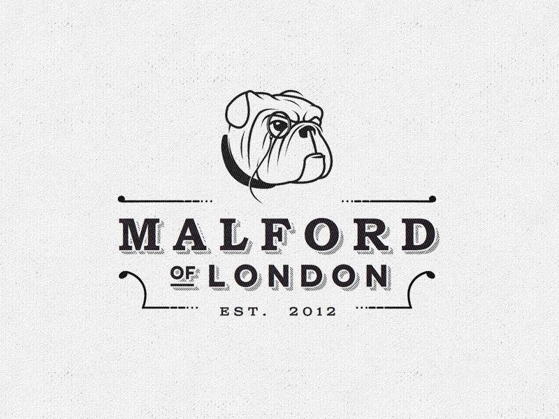 Cool BW Logo - Malford of London logo .bw .icon .serif .modern. Logos. Logos