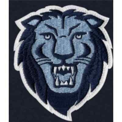 Columbia Lions Logo - Columbia University Lions Logo Arch Applique Pullover Hoodie
