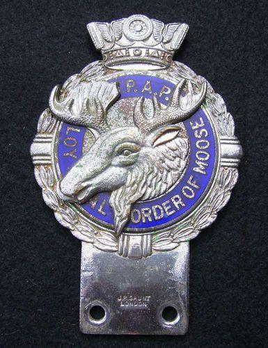 Loyal Order of Moose Logo - VINTAGE 1960s LOYAL ORDER OF MOOSE CAR BADGE - CLASSIC AUTO EMBLEM ...