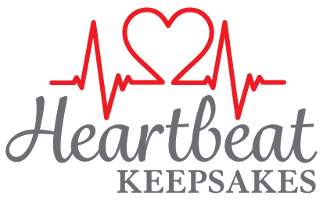 Heart Beat Logo - Custom Logo Set -Up Fee - Heartbeat Keepsakes