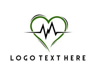 Heart Beat Logo - Heartbeat Logo Maker | BrandCrowd
