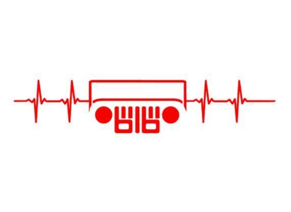 Heart Beat Logo - GRJC Heartbeat/ECG 616 Logo | Etsy