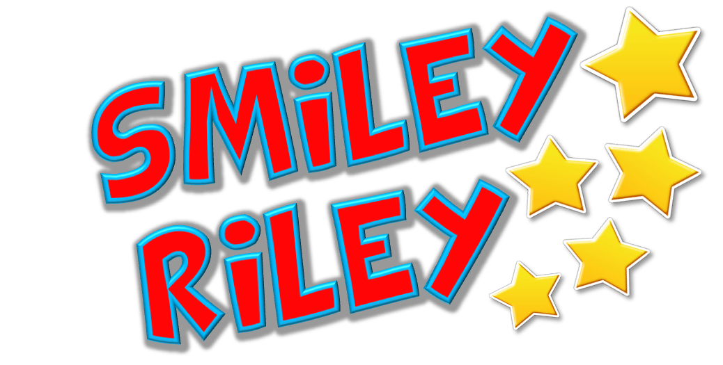 Red Smiley I Logo - Smiley Riley - The Partyman Company