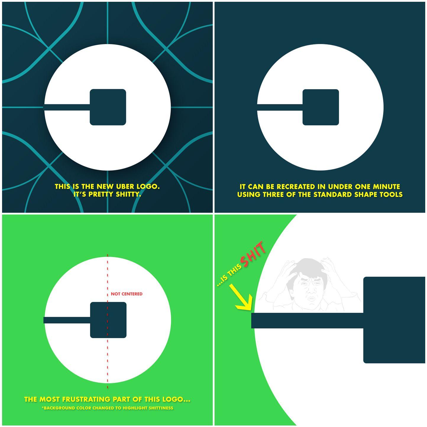 Uber App Logo - A close look at the new Uber logo reveals infuriatingly untidy