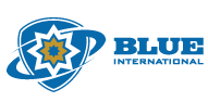 Blue International Logo - Blue International - Commercial Security