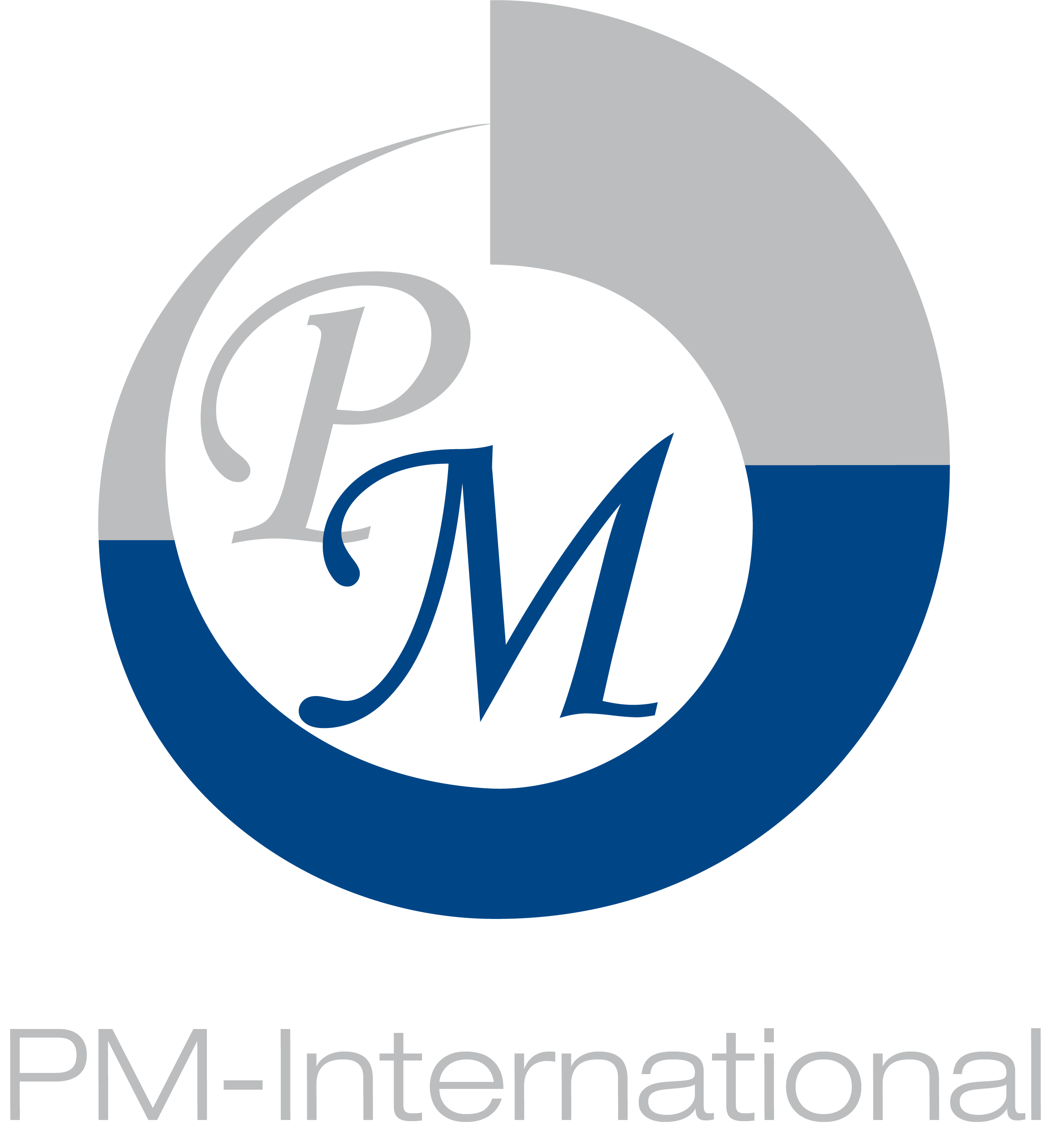 Blue International Logo - File:PM-International Logo.png - Wikimedia Commons
