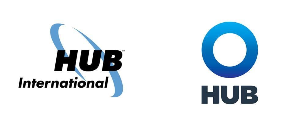 Blue International Logo - Brand New: New Logo and Identity for HUB International by McMillan