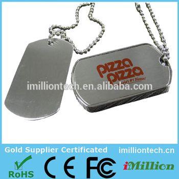 Company Necklace Logo - Necklace Usb Flash Dog Tag 2gb 4gb 8gb 16gb 32gb Custom Company Logo ...