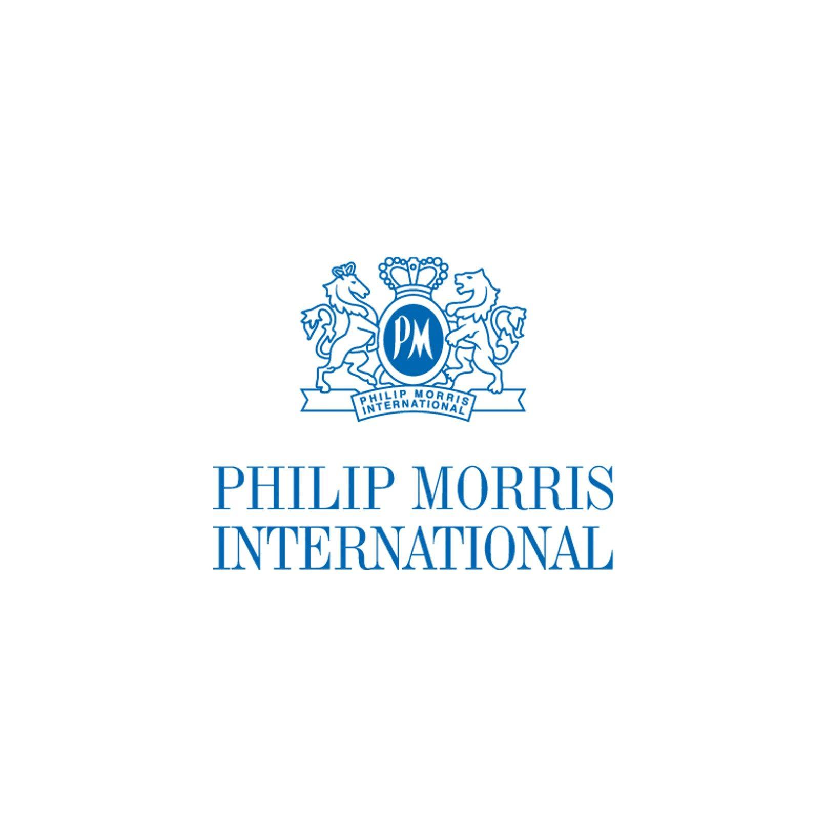 Blue International Logo - Philip Morris International Logo - Verité