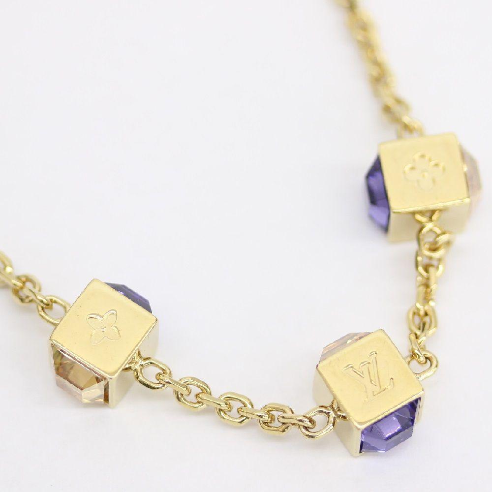 Company Necklace Logo - TAMA Company: Louis Vuitton Collier &amp; gamble logo cube motif ...