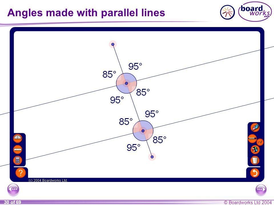 Red and Blue Obtuse Lines Logo - KS3 Mathematics S1 Lines and Angles video online download