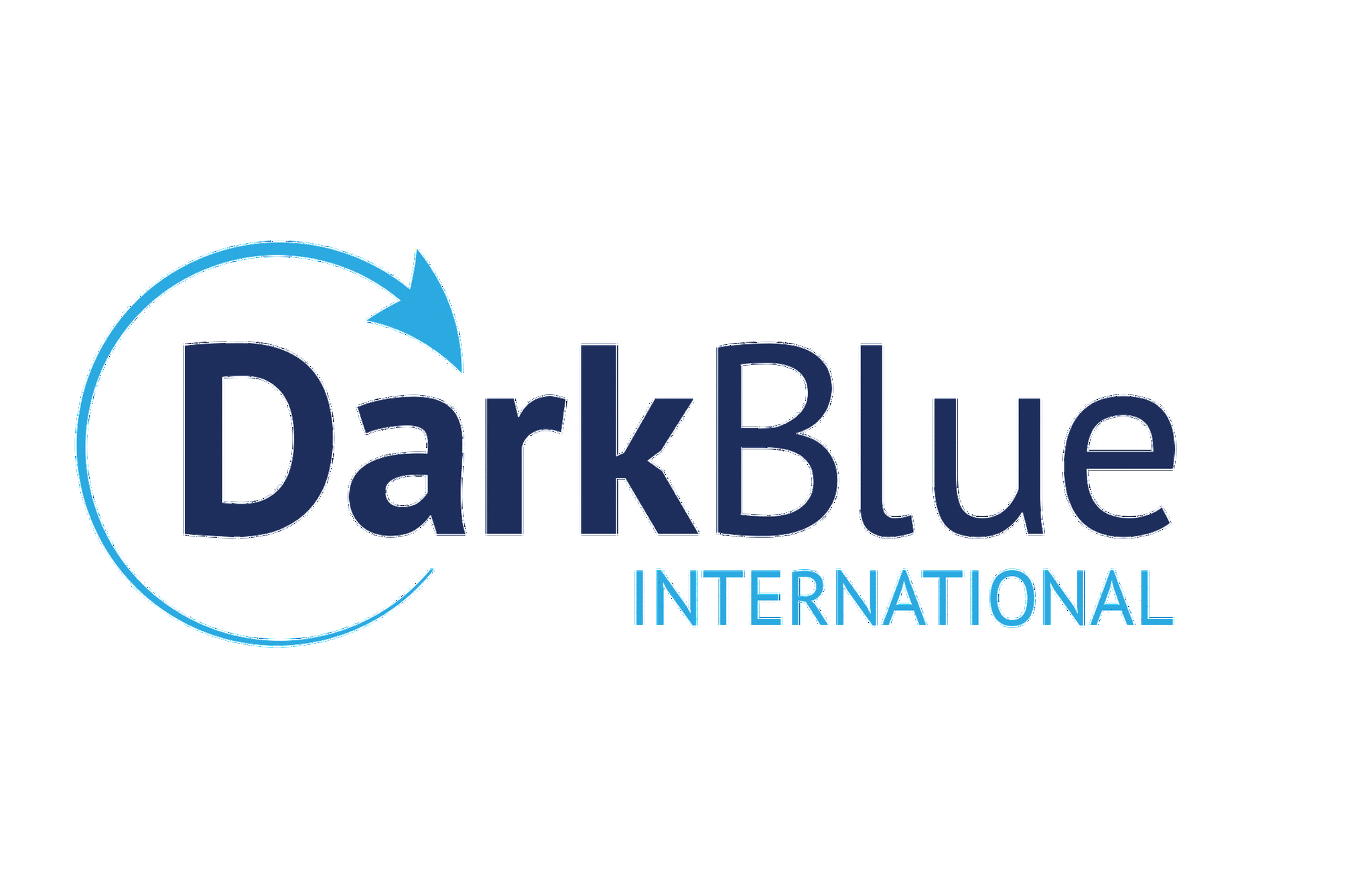 Blue International Logo - Dark Blue International™ - The Care Show 2018