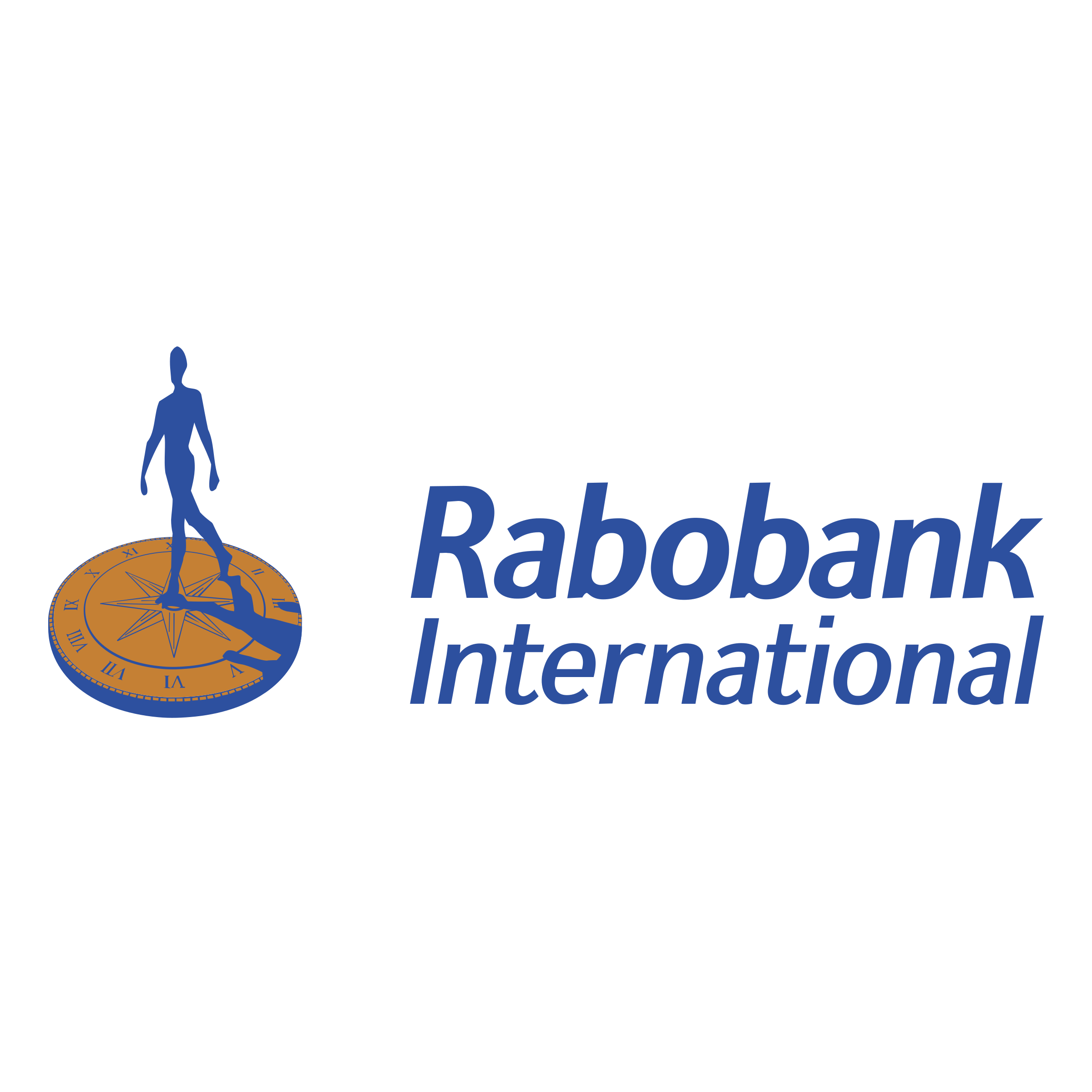 Blue International Logo - Rabobank International Logo SVG Vector & PNG Transparent