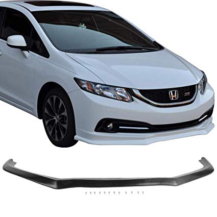 2013 Honda Civic Logo - Front Bumper Lip Fits 2013 2015 Honda Civic. CS Style