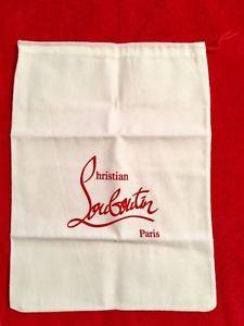 Christian Louboutin Signature Logo - NEW *CHRISTIAN LOUBOUTIN* PARIS SIGNATURE LOGO DRAWSTRING DUST BAG ...