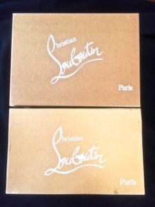Christian Louboutin Signature Logo - Authenticating Christian Louboutin: Fake VS Real - Hardwell Luxury Goods