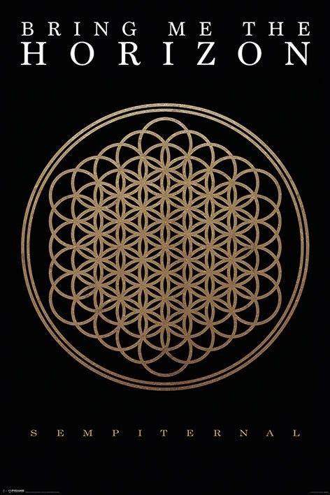 Bring Me the Horizon Logo - Bring me the horizon - sempiternal Poster | Sold at Europosters