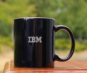 Black and White Globe Logo - IBM Let's Build A Smarter Planet Coffee Mug Black & White Globe Logo