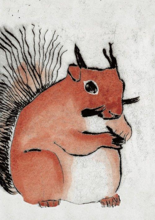 Red Squirrel Animated Logo - Red Squirrel by Richard Spare