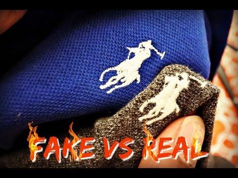 Fake Polo Logo - HOW TO SPOT A FAKE RALPH LAUREN POLO TOP | Fake Vs Real - YouTube