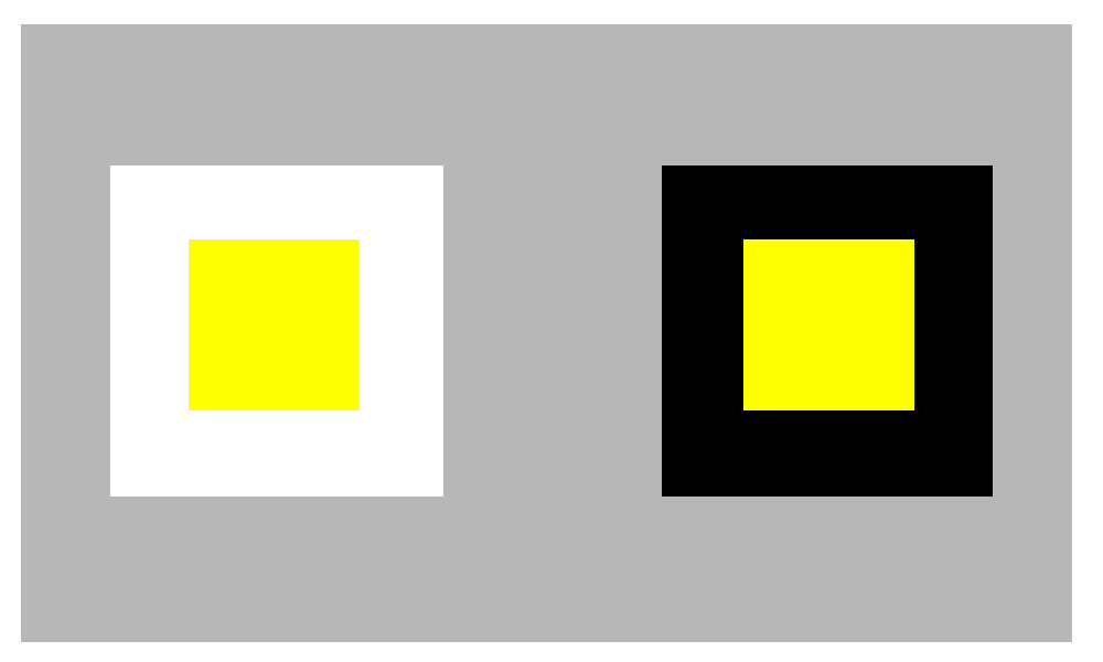 Black and Yellow Square Logo - color