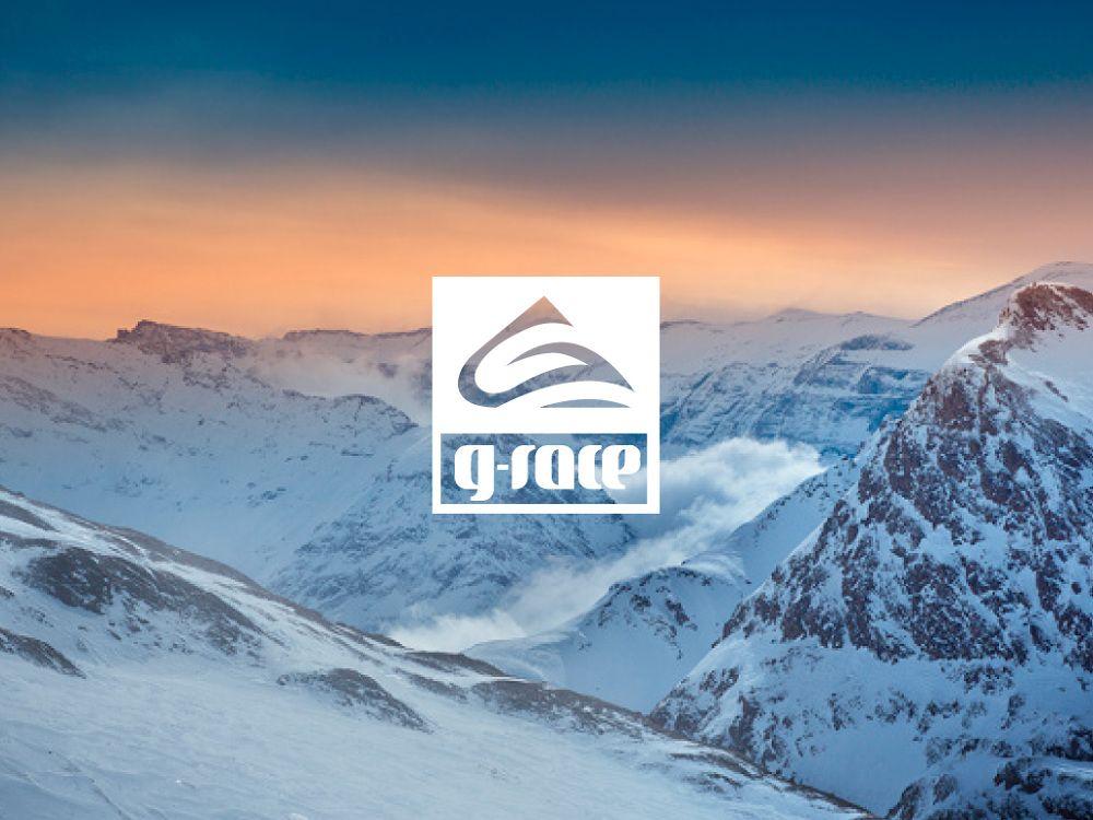 Wind Mountain Logo - G-RACE Branding & Website Design - Melo & Yan | Design Studio