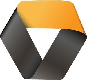 Black Yellow Square Logo - Black en yellow abstract Logo Vector (.EPS) Free Download