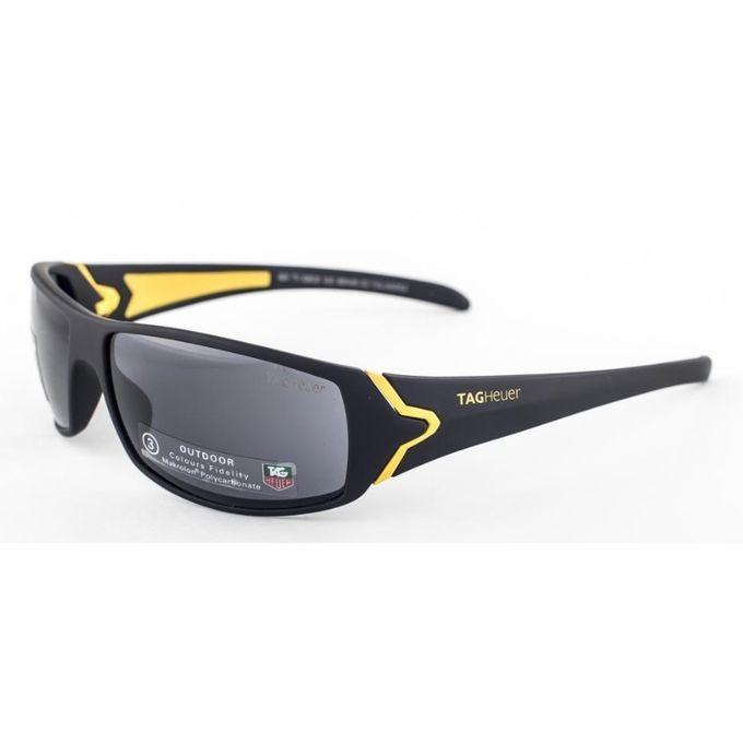 Black Yellow Square Logo - Sale on Tag Heuer Sunglasses Black Plastic Front Square Shape Black ...