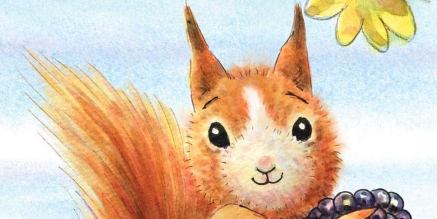 Red Squirrel Animated Logo - Lynne Rickards: Rowan the Red Squirrel Fruitmarket Gallery