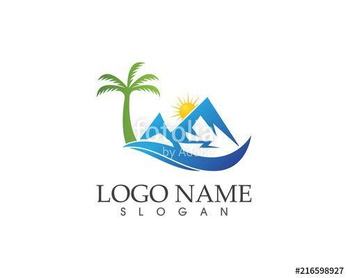 Wind Mountain Logo - Mountain Logo Business Template Vector Stock Image And Royalty Free