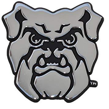 Butler University Logo - Amazon.com: Butler University Bulldogs METAL Auto Emblem: Automotive
