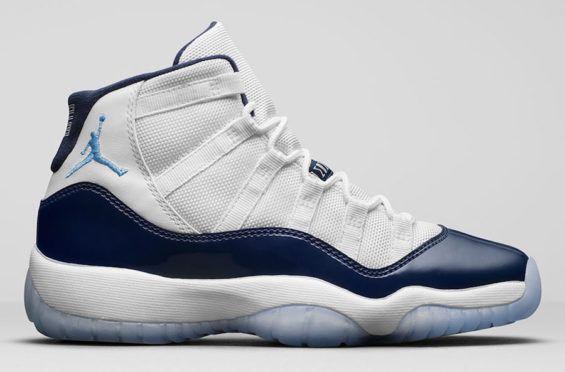 Blue and White Jordan Logo - Air Jordan 11 Win Like '82 (Midnight Navy) • KicksOnFire.com