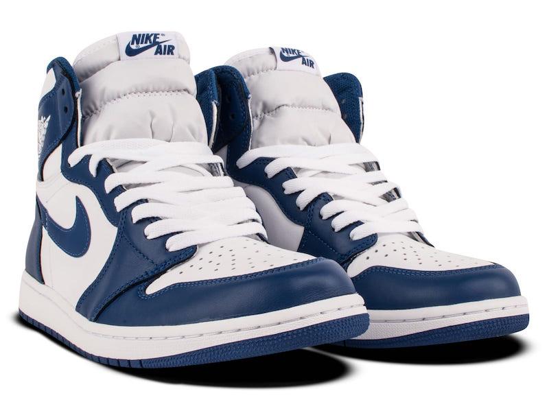 Blue and White Jordan Logo - Air Jordan 1 Storm Blue Release Date - Sneaker Bar Detroit