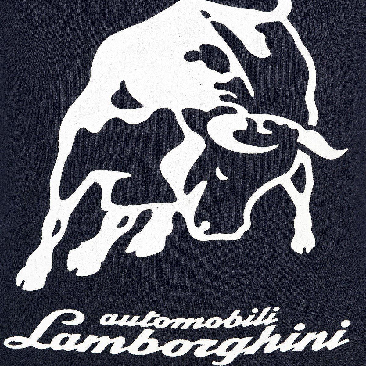 Lamborghini Bull Logo - Automobili Lamborghini Navy Bull Logo Top