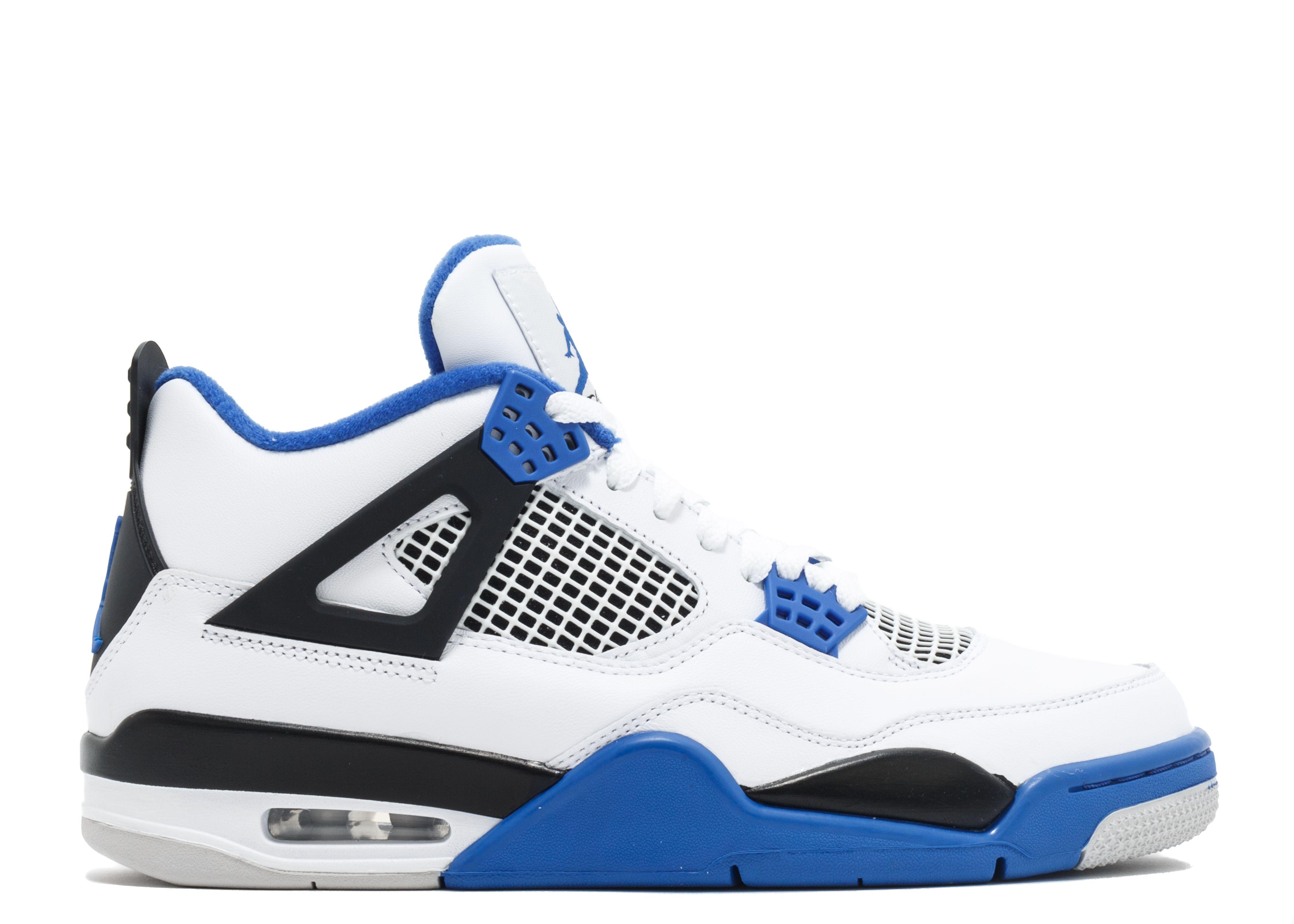 Blue and White Jordan Logo - Air Jordan 4 (IV) Shoes - Nike | Flight Club