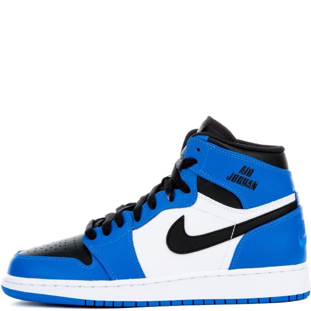 Blue and White Jordan Logo - AIR JORDAN 1 RETRO HIGH BG SOAR/SOAR-WHITE-BLACK