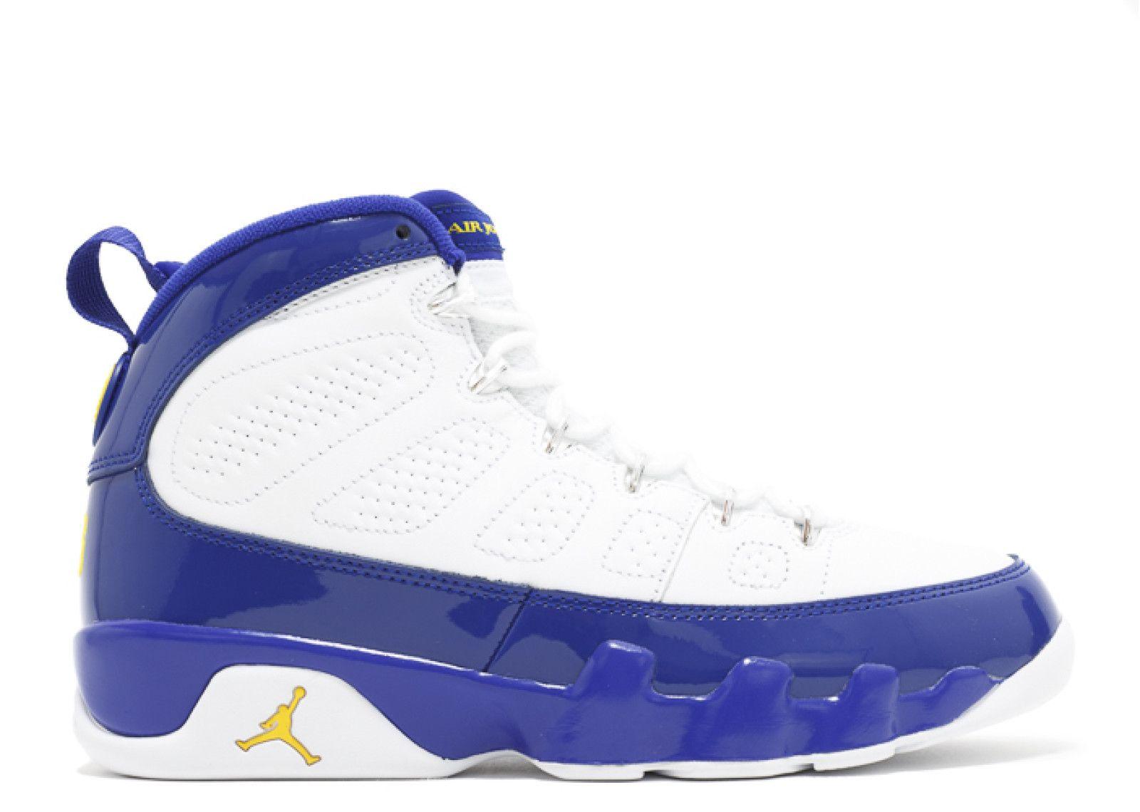 Blue and White Jordan Logo - Air Jordan 9 Retro 